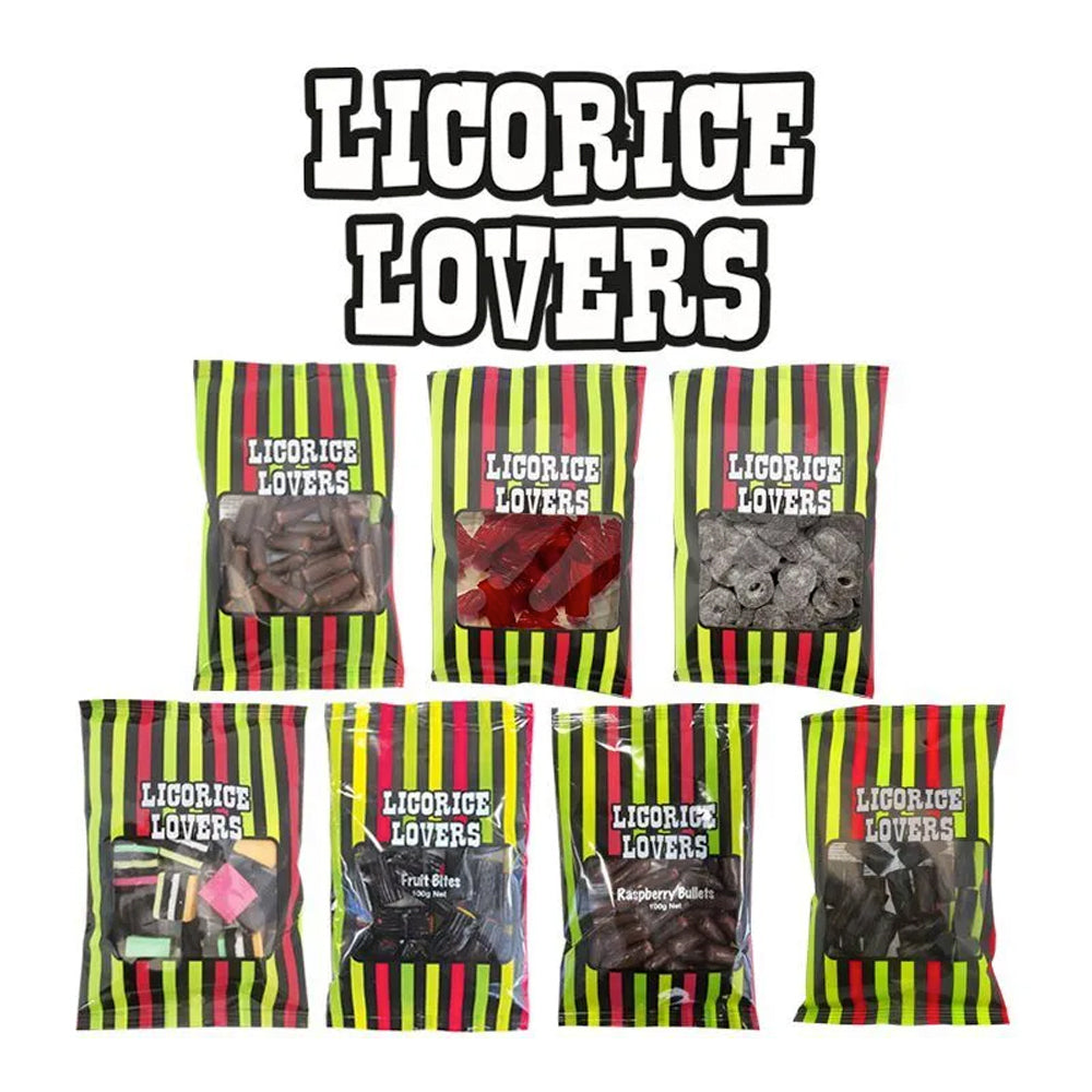 Licorice Lovers Flavoured Liquorice Mixed Showbag
