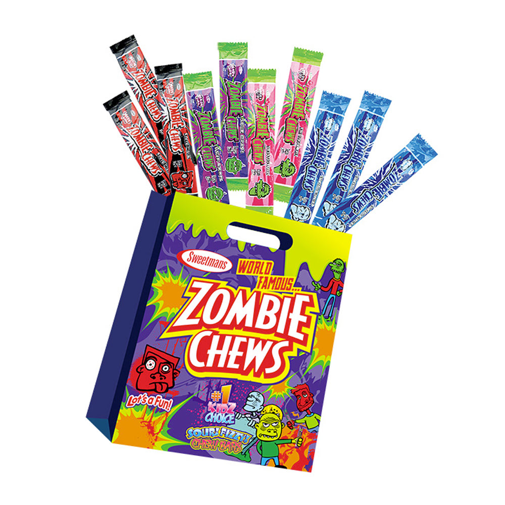 Zombie Chews Sour Candy Confectionery Mix Showbag