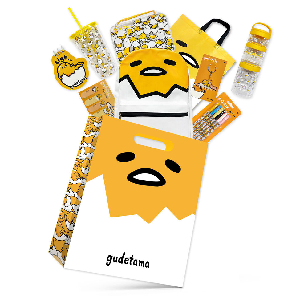 Gudetama Themed Showbag S4 w/ Backpack/Bento Box/Set