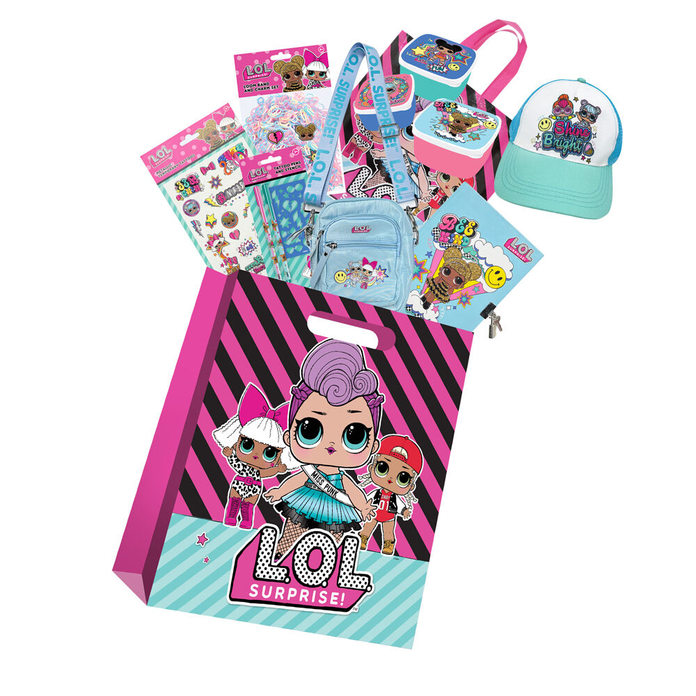 LOL Surprise Showbag S5 w/ Handbag/Cap/Diary/Pen Set