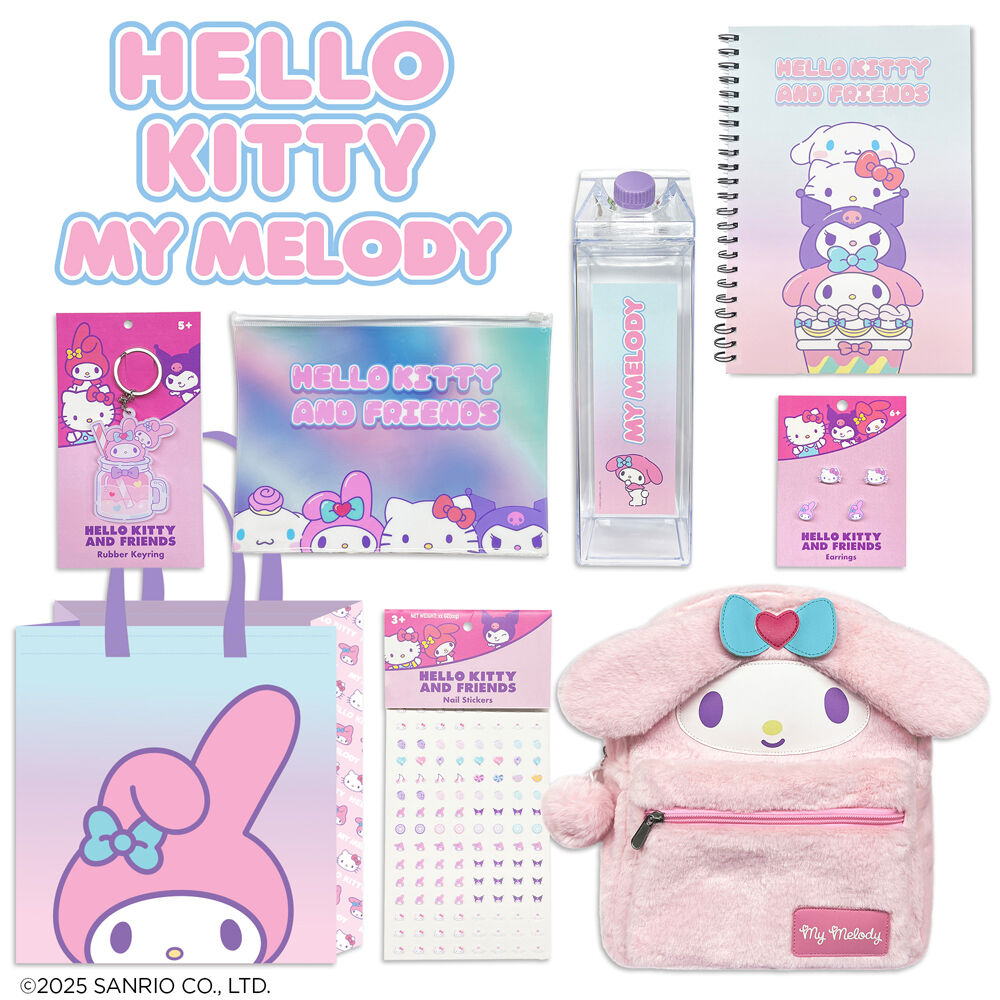 My Melody Showbag S5 w/ Backpack/Notebook/Drink Bottle