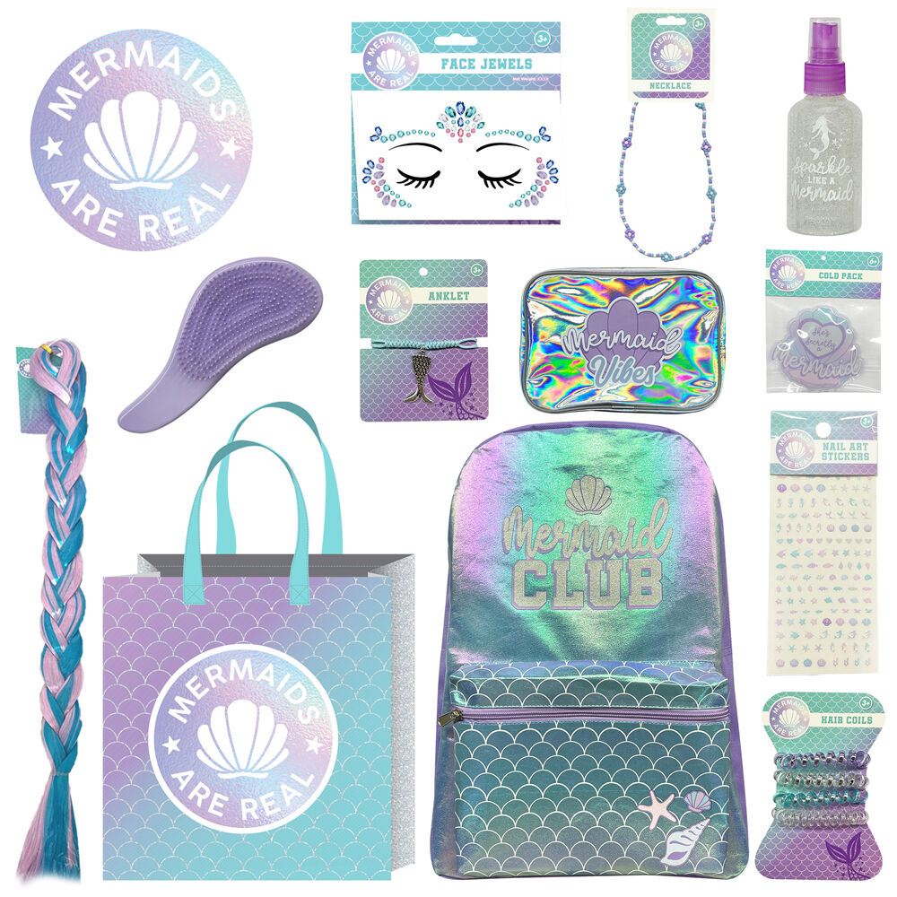 Mermaids Showbag S3 w/ Backpack/Cosmetic Bag/Hair Brush/Cold Pack