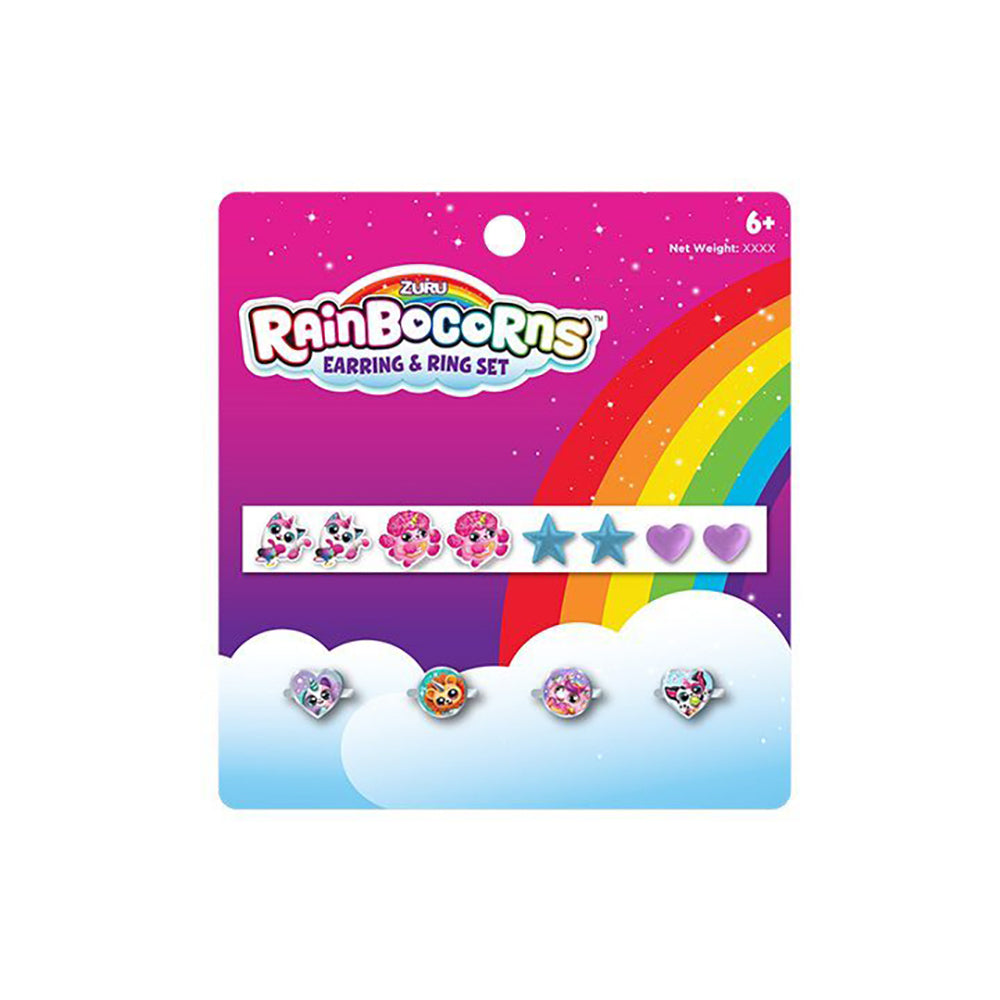 Rainbocorns 23 Kids Showbag Backpack Bracelet/Earring Set