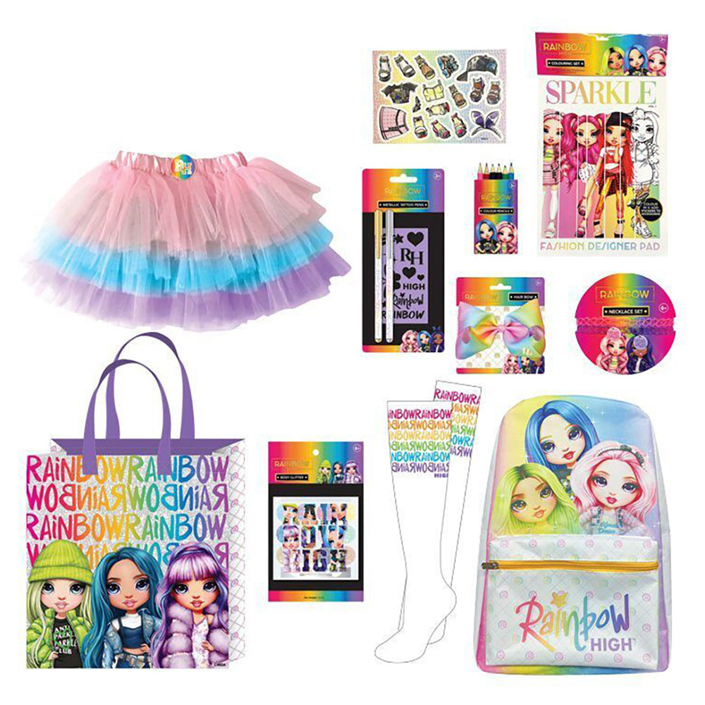 Rainbow High 23 Kids Showbag Activity Set/Backpack
