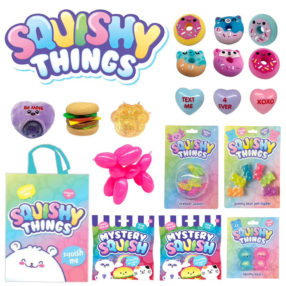Squishy Things Showbag S5 Kids/Children Soft Squishy Sensory Toys