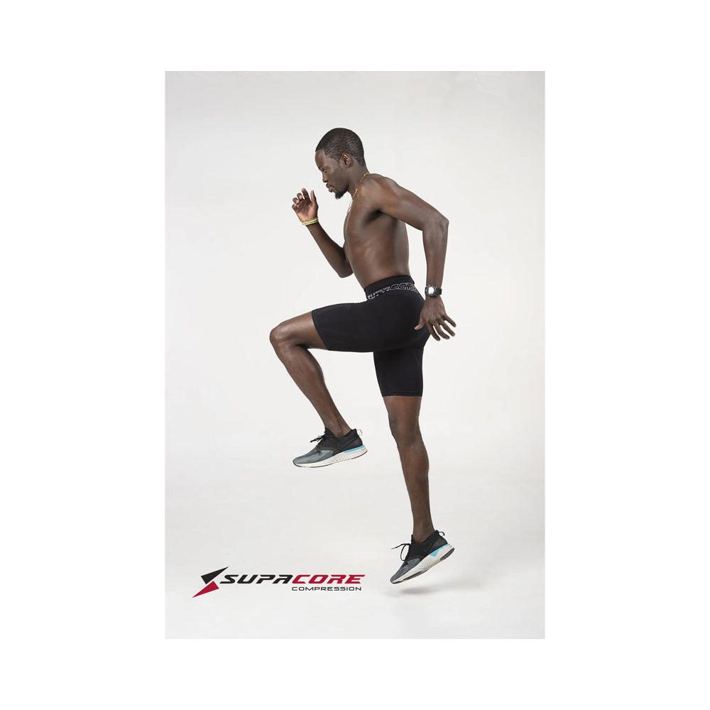 Supacore Men's Lionel Coretech Injury Recovery Compression Shorts Nude L