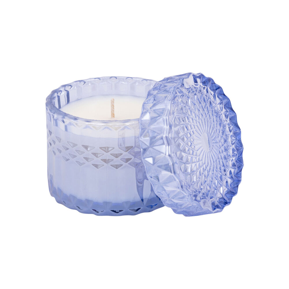 The SOi Co Azure Sands Petite Shimmer Candle 8oz 8oz 9x8.5cm - Blue