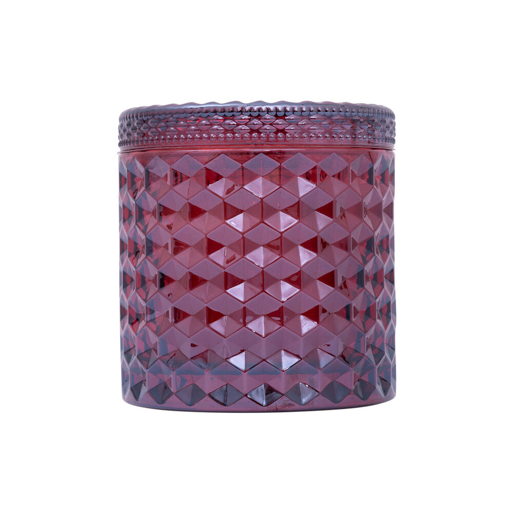 The SOi Co Gilded Cinnamon Shimmer Candle 15oz 10x10.5cm - Red