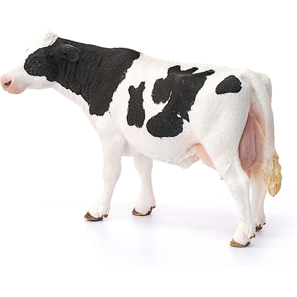 Schleich Holstein Cow Hand-painted Vinyl Figure Toy Black/White 3y+