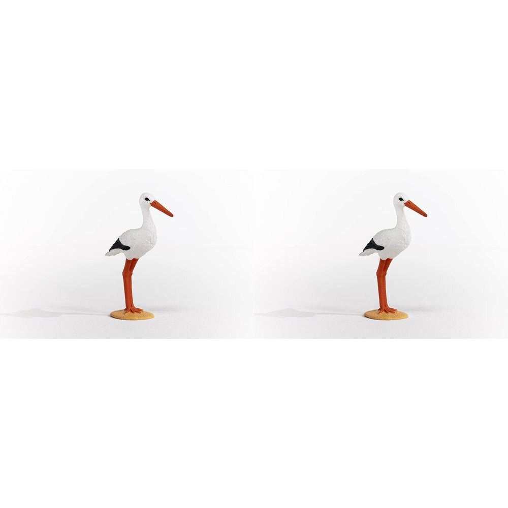 2PK Schleich Kids/Childrens Toy Figurine Stork 3y+