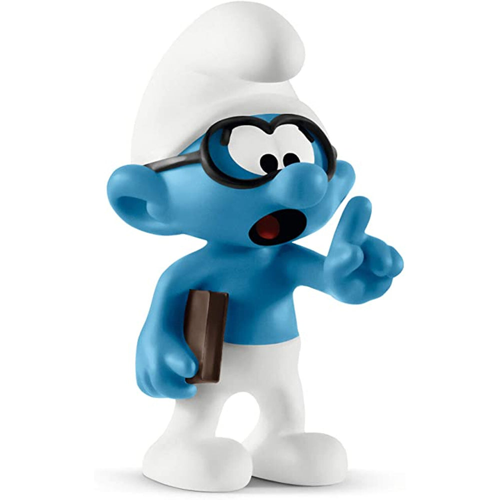 Schleich 2.2'' Brainy Smurf Action Figure Kids Toy 3-8y