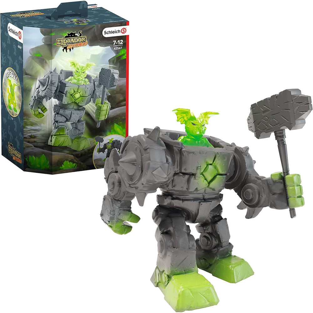 Schleich Kids/Childrens Toy Figurine ELD Mini Creatures Stone Robot 5y+