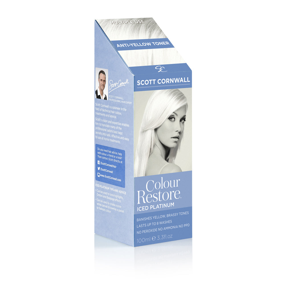 2PK Scott Cornwall Colour Restore Iced Platinum Hair Care/Styling