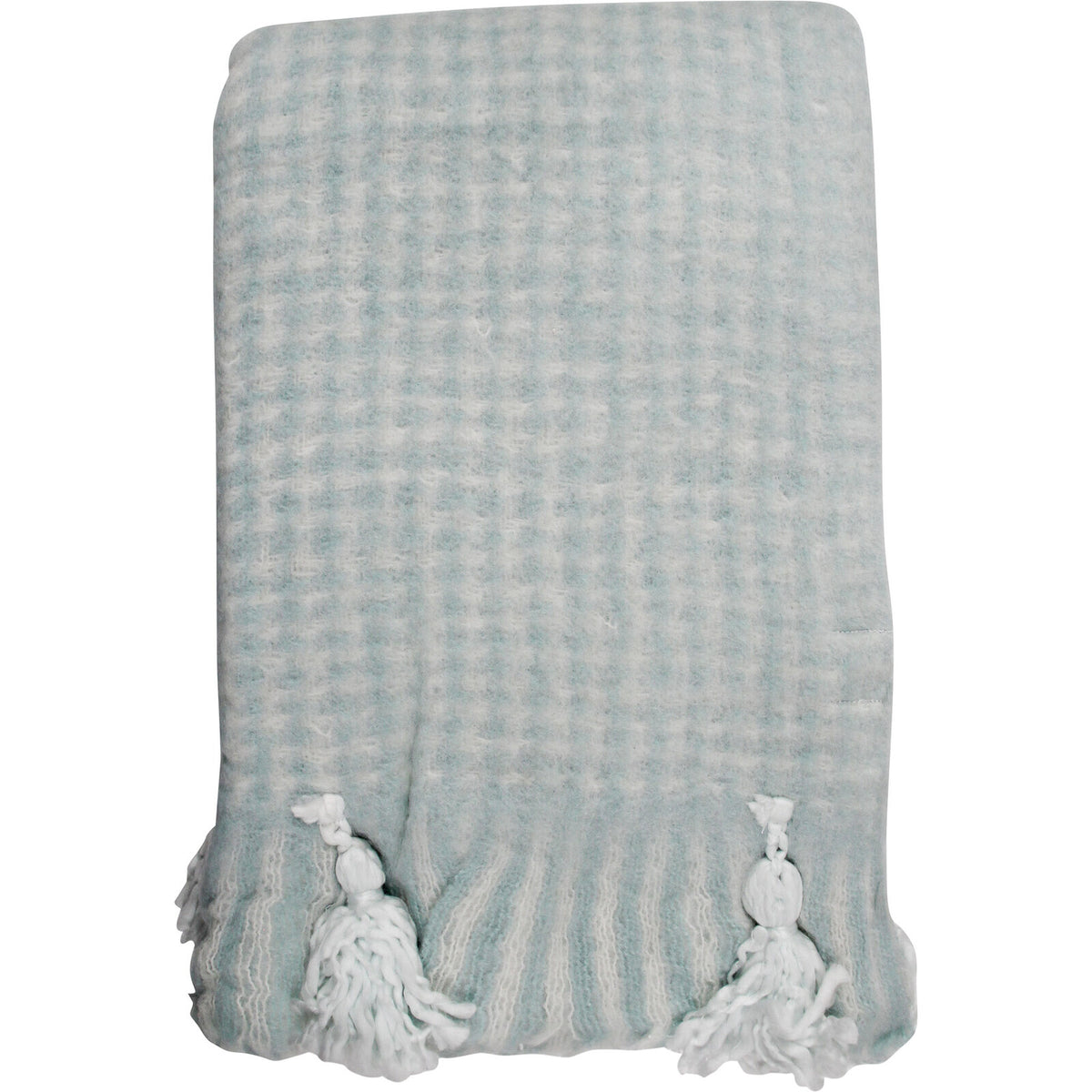 LVD Acrylic Houndstooth Breeze 130x170cm Throw Blanket - Teal