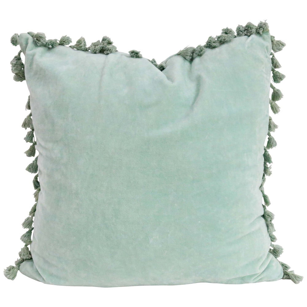 2PK LVD Cushion Velvet Tassels Frost Home/Lounge Decor 50cm Square