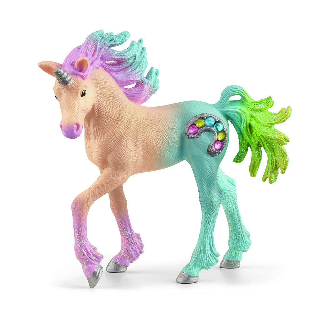 2PK Schleich Kids/Childrens Toy Figurine Marshmallow Unicorn Foal 3y+