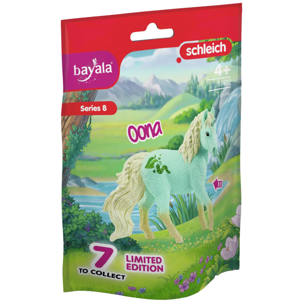 Schleich Collectible Unicorn Oona Series 8 Vinyl Figure Toy Green 3y+