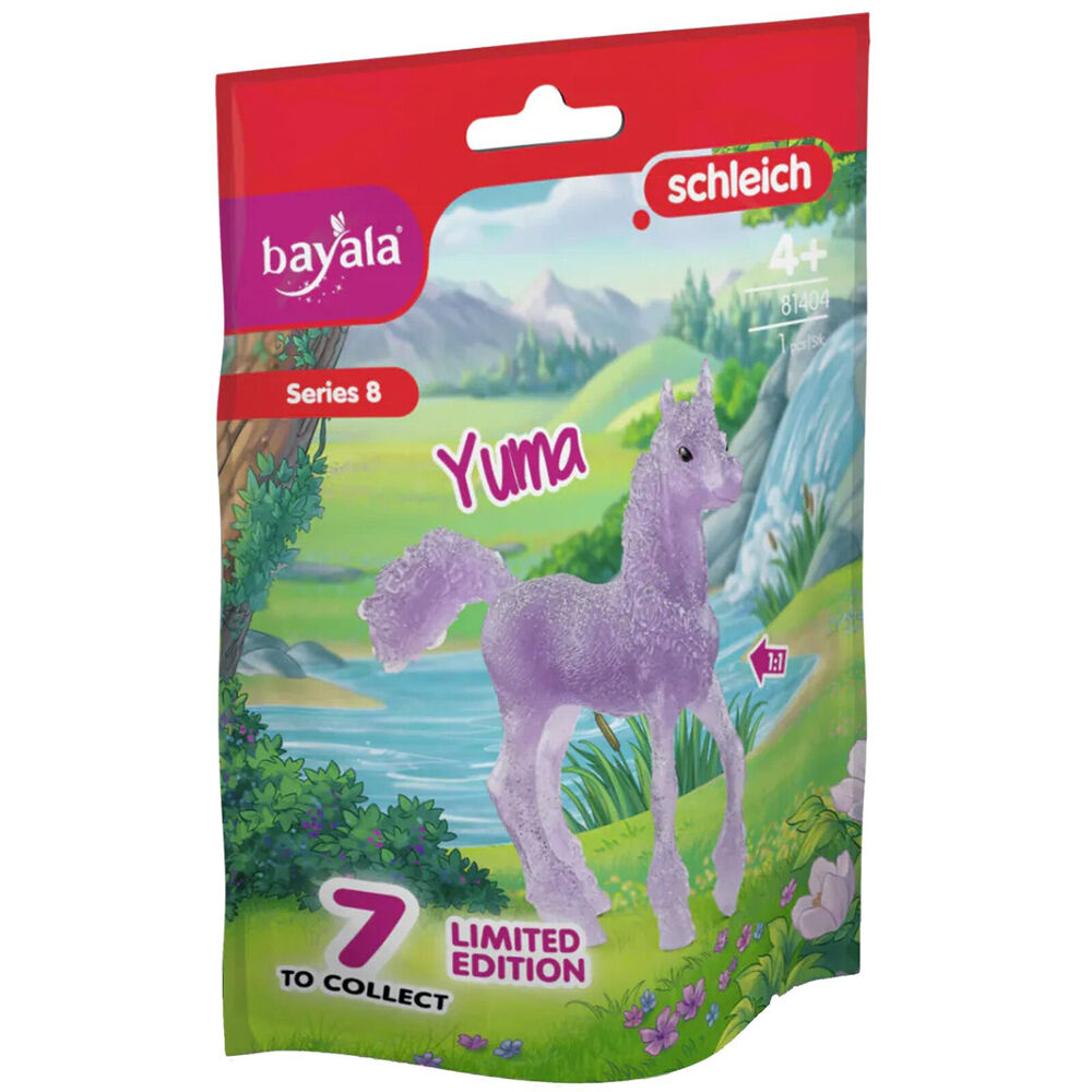 Schleich Collectible Unicorn Yuma Series 8 Vinyl Figure Toy Purple 3y+