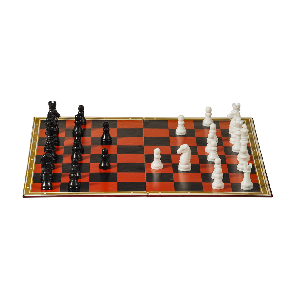 Schylling 2-In-1 Chess & Checkers Classic Board Game 37cm Set 6y+