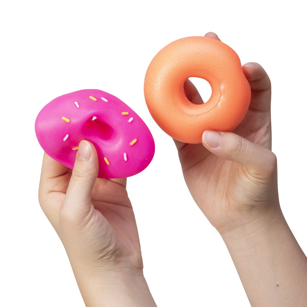 Schylling Nee Doh Dohnut Kids Squeeze Toy 8cm Assorted 3y+