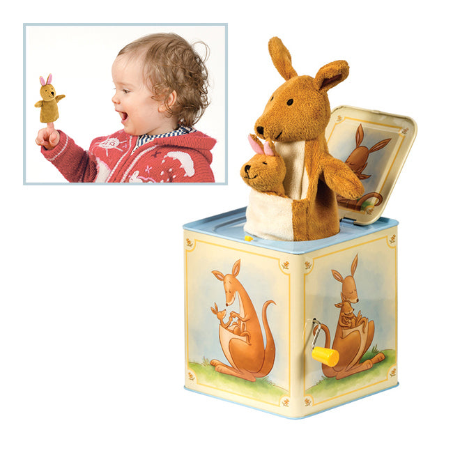 Schylling 16cm Kangaroo Jack In The Box Kids Toy 18m+
