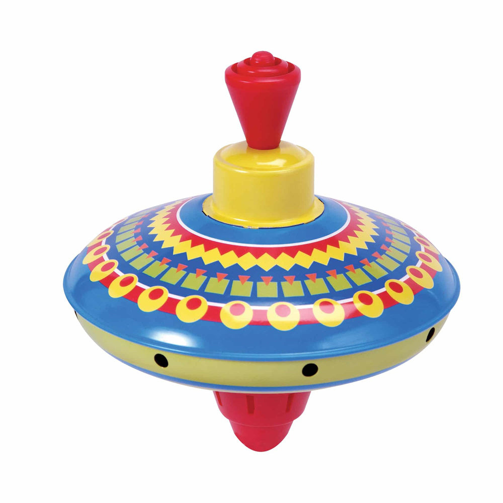 Schylling Mini Tin Tops 5.5cm Kids Toy Assorted 3y+