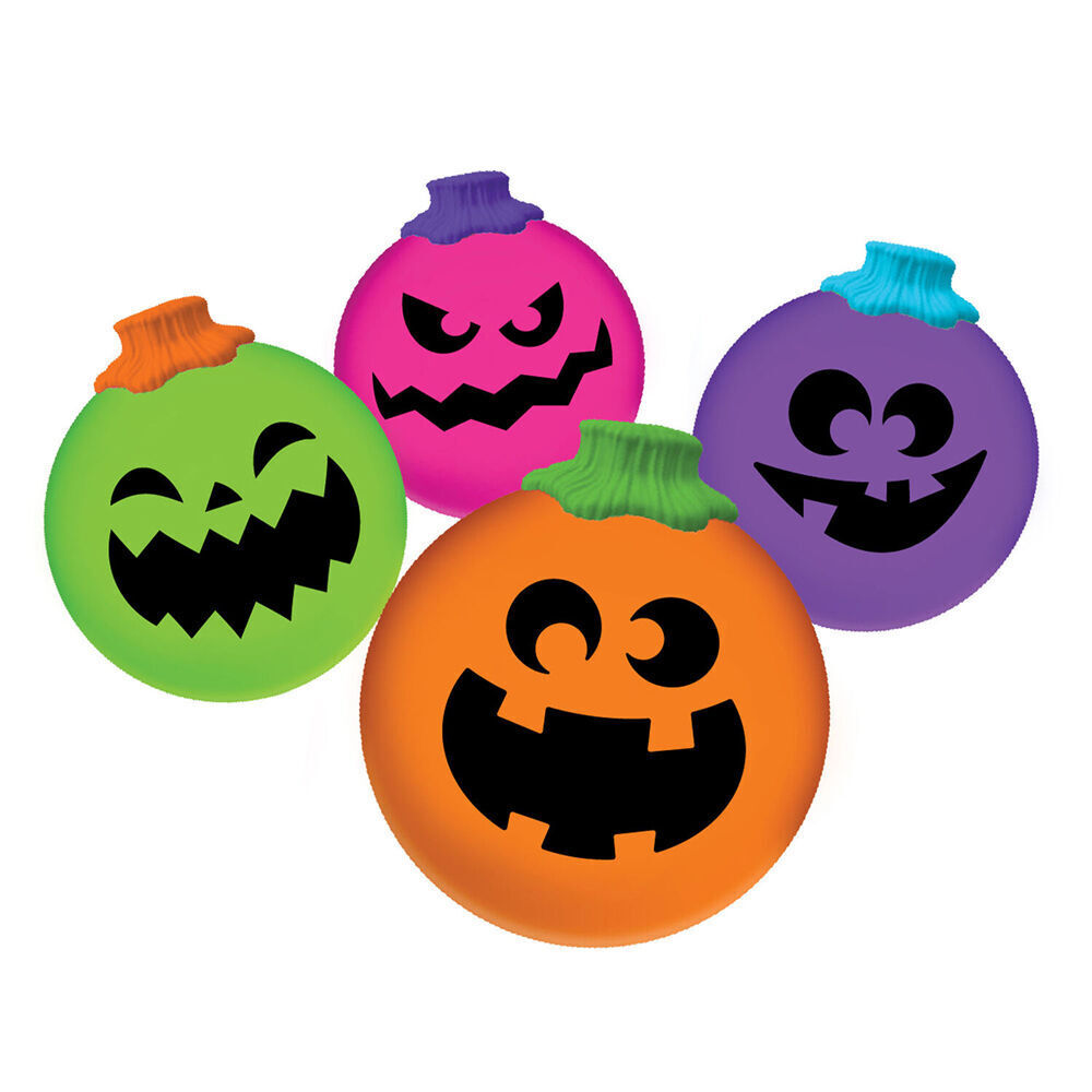 3PK Schylling Nee Doh Jack-Glow Lantern Halloween 6.35cm - Assorted 3y+