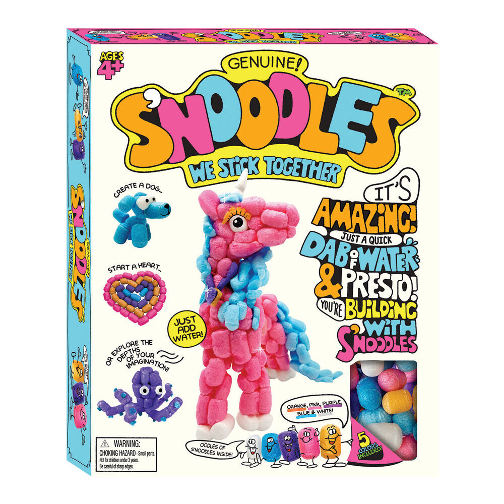 Schylling S'noodles Kids/Childrens Craft Kit Toy - Assorted 4y+