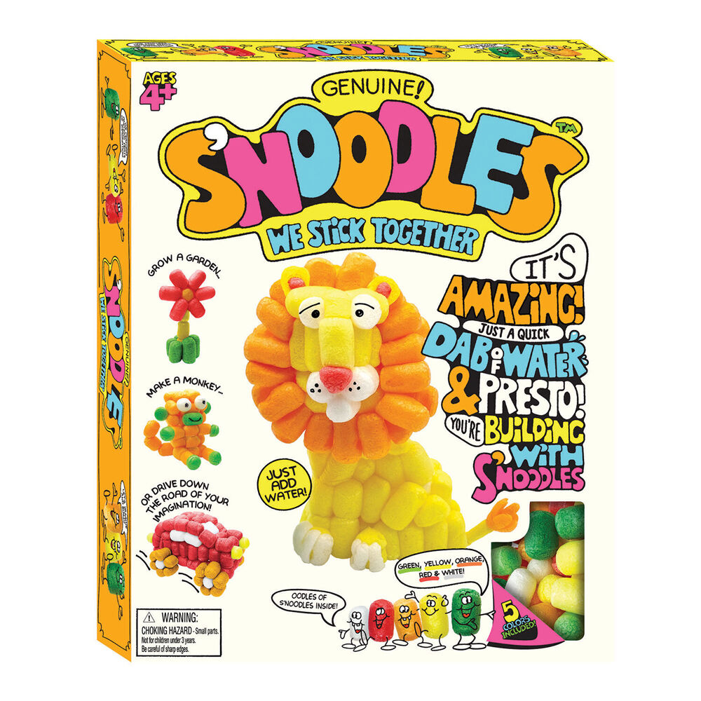 Schylling S'noodles Kids/Childrens Craft Kit Toy - Assorted 4y+