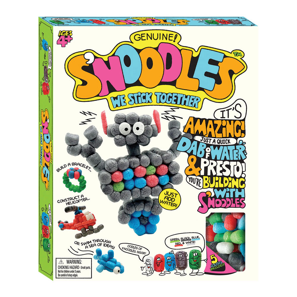 Schylling S'noodles Kids/Childrens Craft Kit Toy - Assorted 4y+