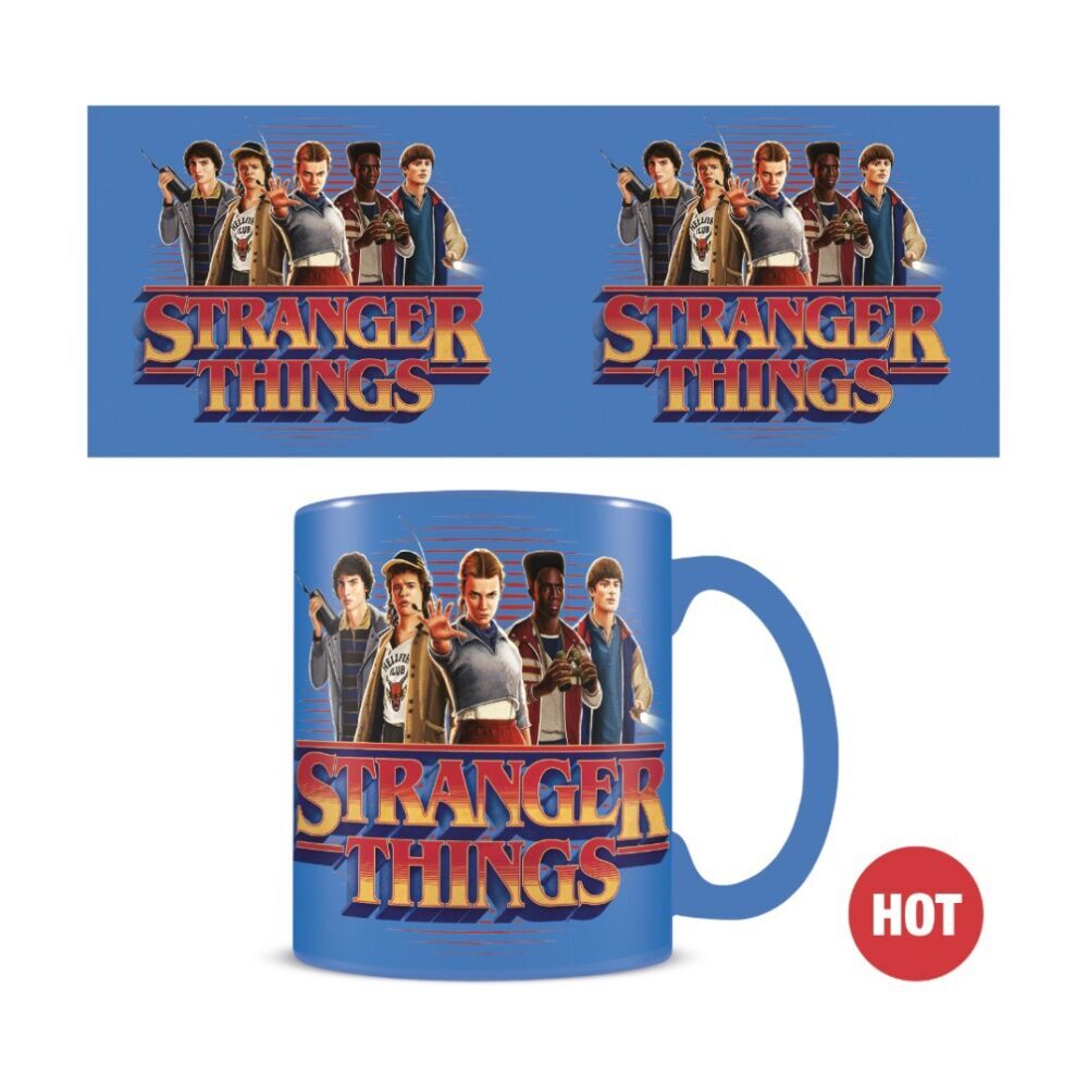 2PK TV Blockbusters Stranger Things 5 Characters Ceramic Hot & Cold Drinking Mug BL