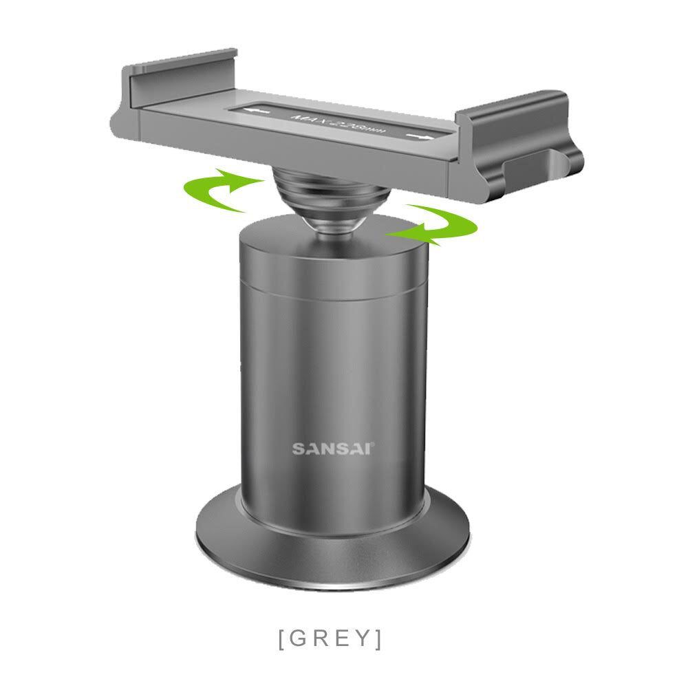 Sansai Aluminium Alloy Table Tablet & Phone Stand Grey f/ 12.5-21.8cm Devices