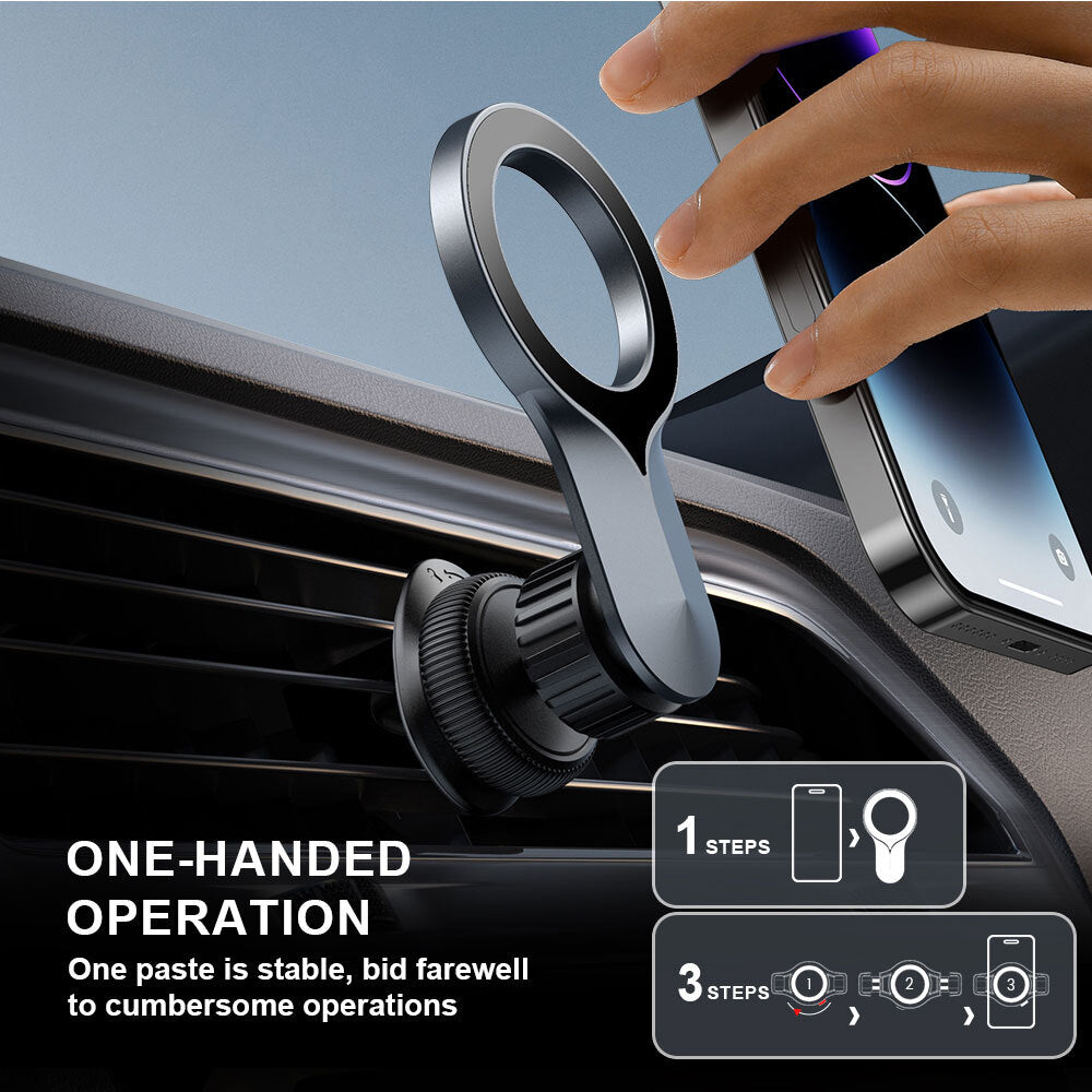 Sansai MagSafe Adjustable Car Hands-Free Phone Holder