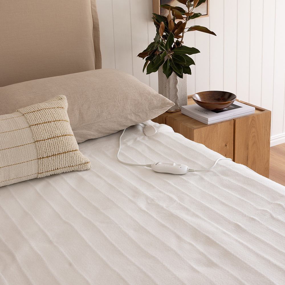 Bambury King Bed Electric Blanket Soft Touch Home