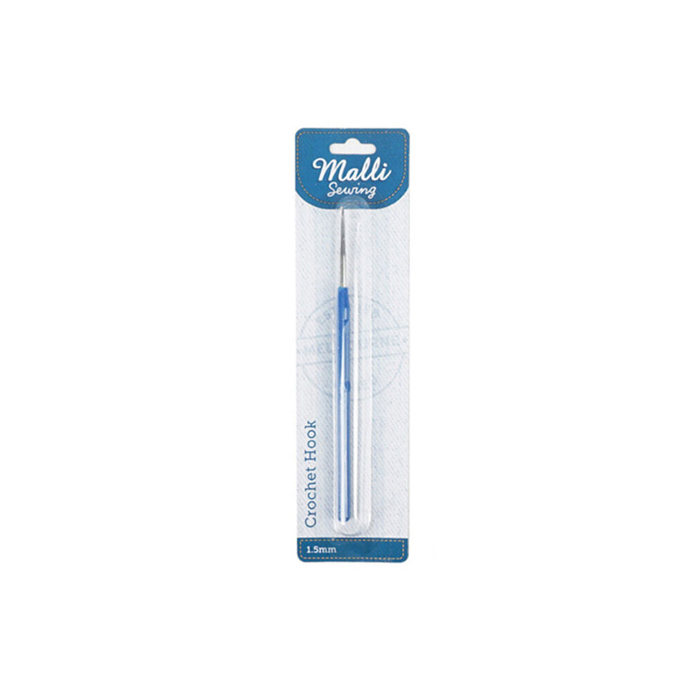 12PK Malli Aluminium Crochet Hook Yarn Crafting/Knitting Tools - Assorted