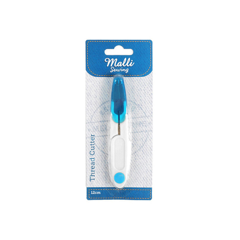 12PK Malli Sewing Thread Cutter w/ Cap 12x12cm - Blue/White