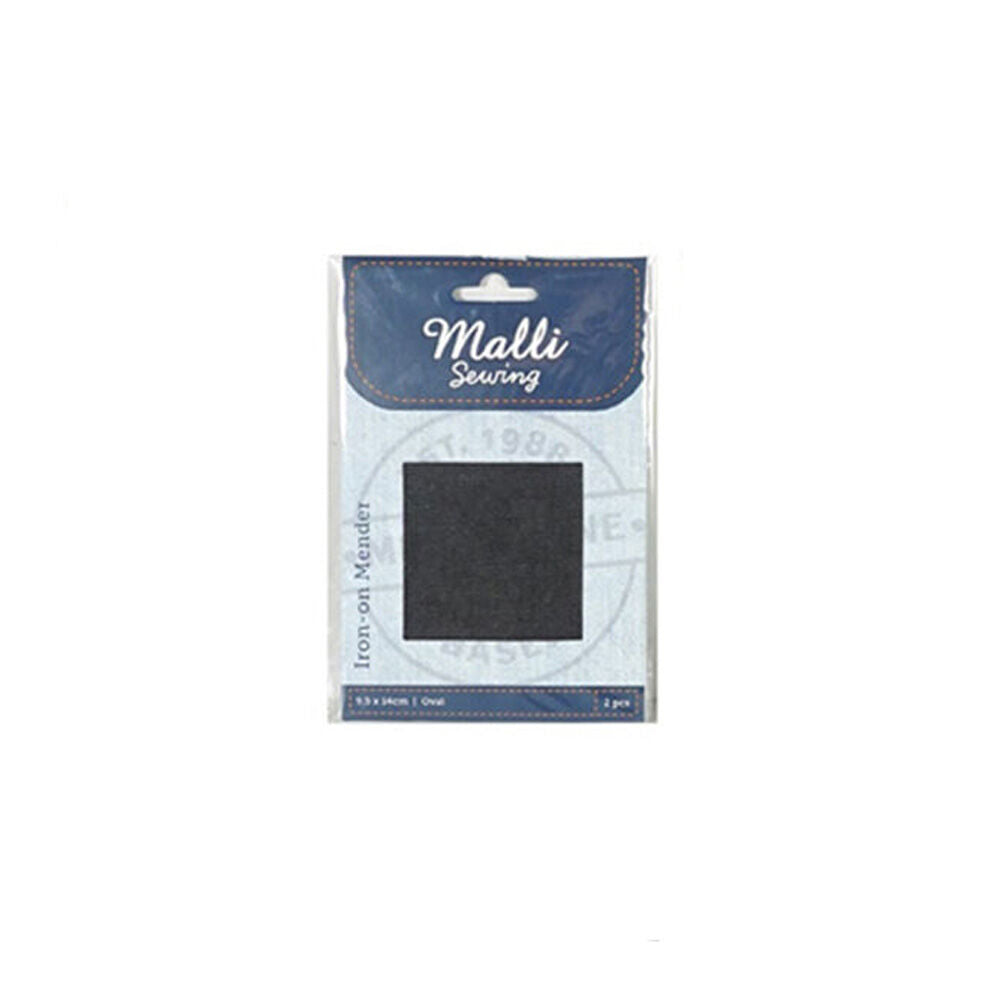 6PK Malli Sewing  Iron On Mender Denim Repair Patches Assorted