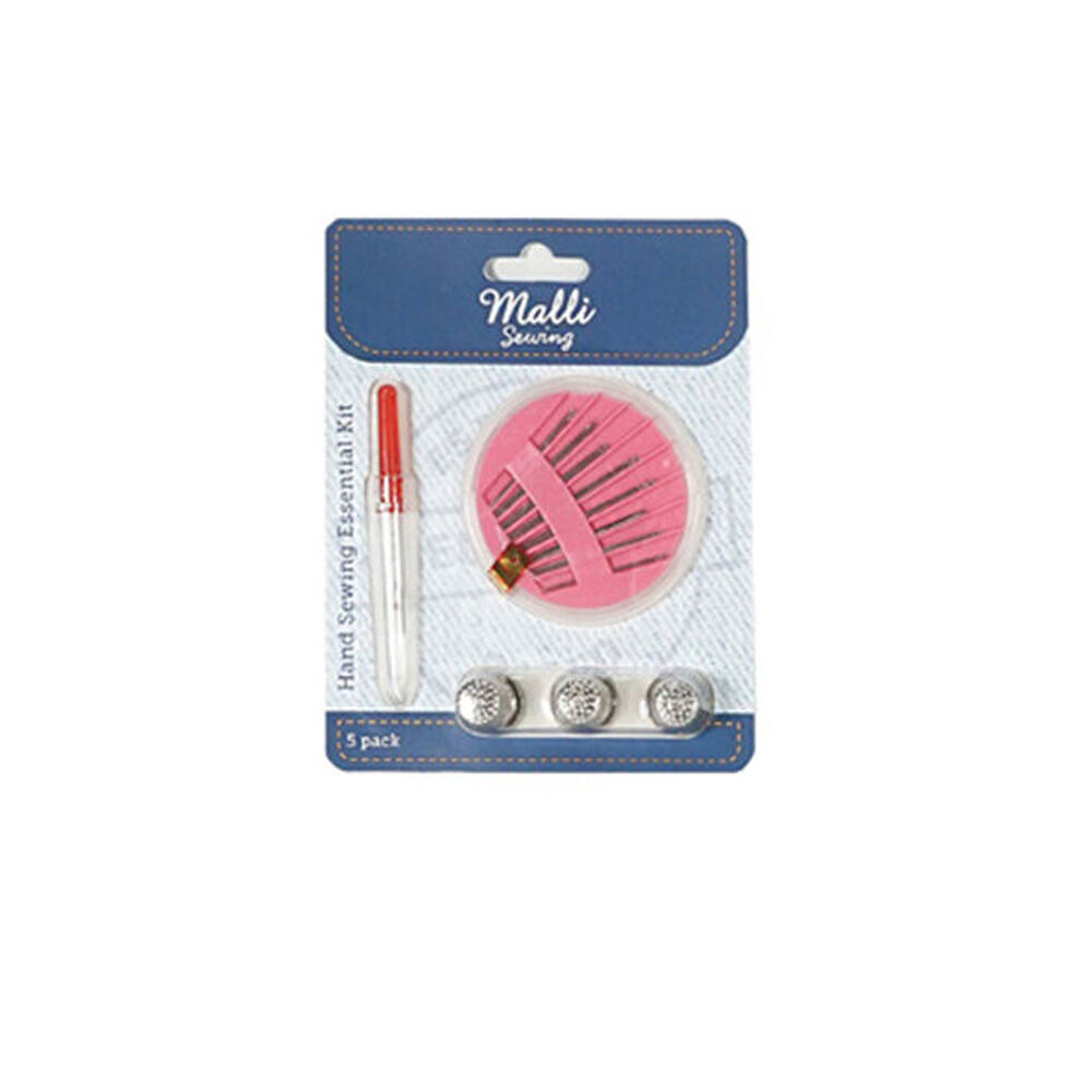6PK Malli Sewing Metal/Plastic Hand Sewing Essential Kit