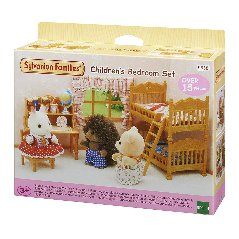 15pc Sylvanian Families Children's Bedroom Playset Kids Toy 3+