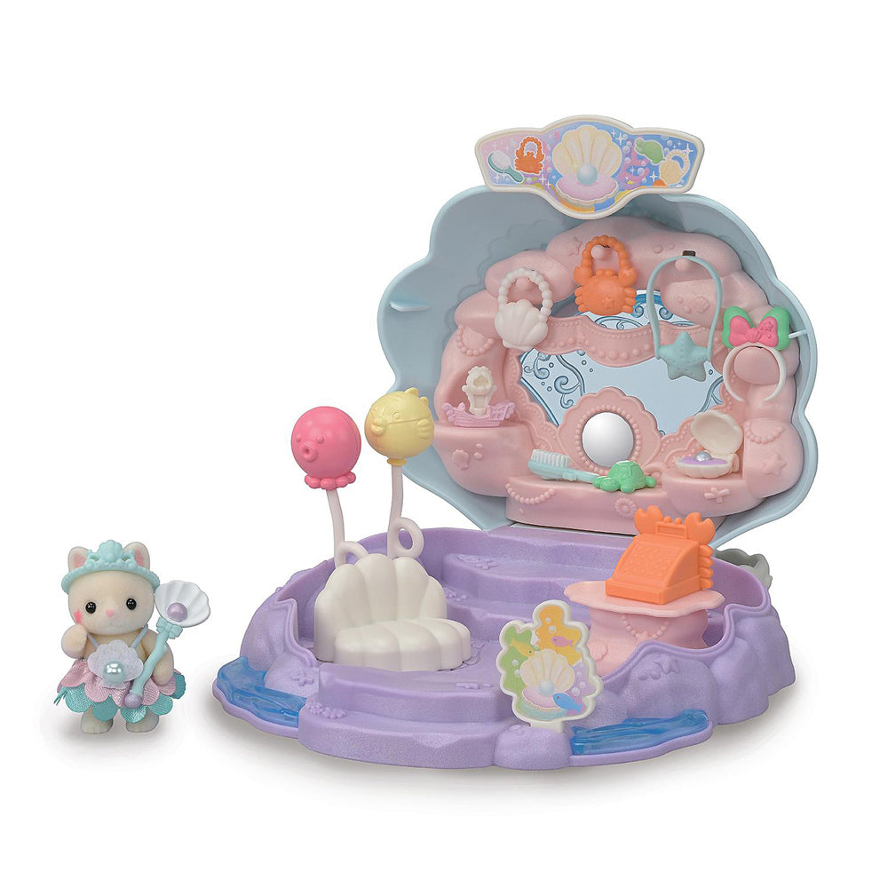 Sylvanian Families Baby Mermaid Shop Kids Miniature Toy Set 3y+
