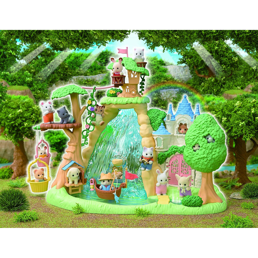 Sylvanian Families Secret Forest Falls Kids Miniature Toy 3y+