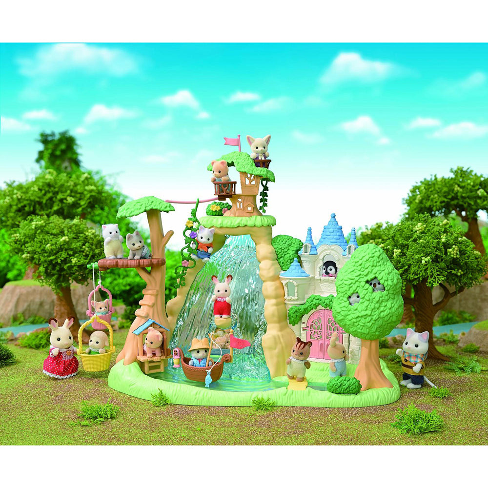 Sylvanian Families Secret Forest Falls Kids Miniature Toy 3y+