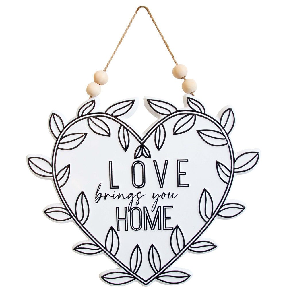 3PK LVD Sign Love Home Decorative Home/Lounge Decor Wall Art