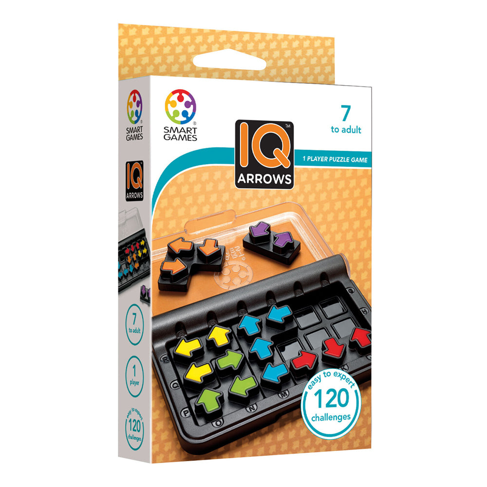 Smart Games IQ Arrows 1 Player Puzzle Game Kids/Adults 7y+