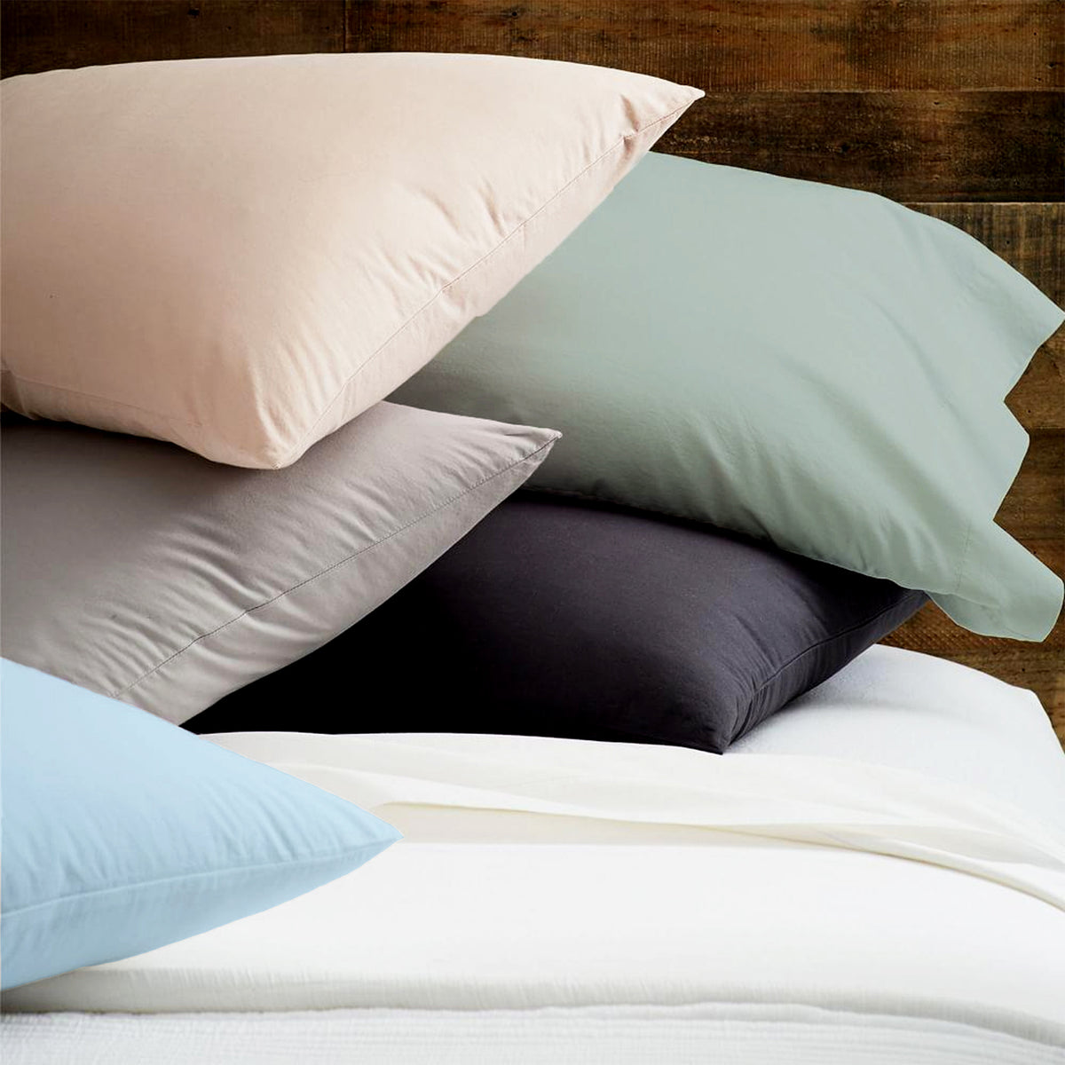 Renee Taylor 300TC 100% Organic Cotton Sheet Sets Double Sepia Rose