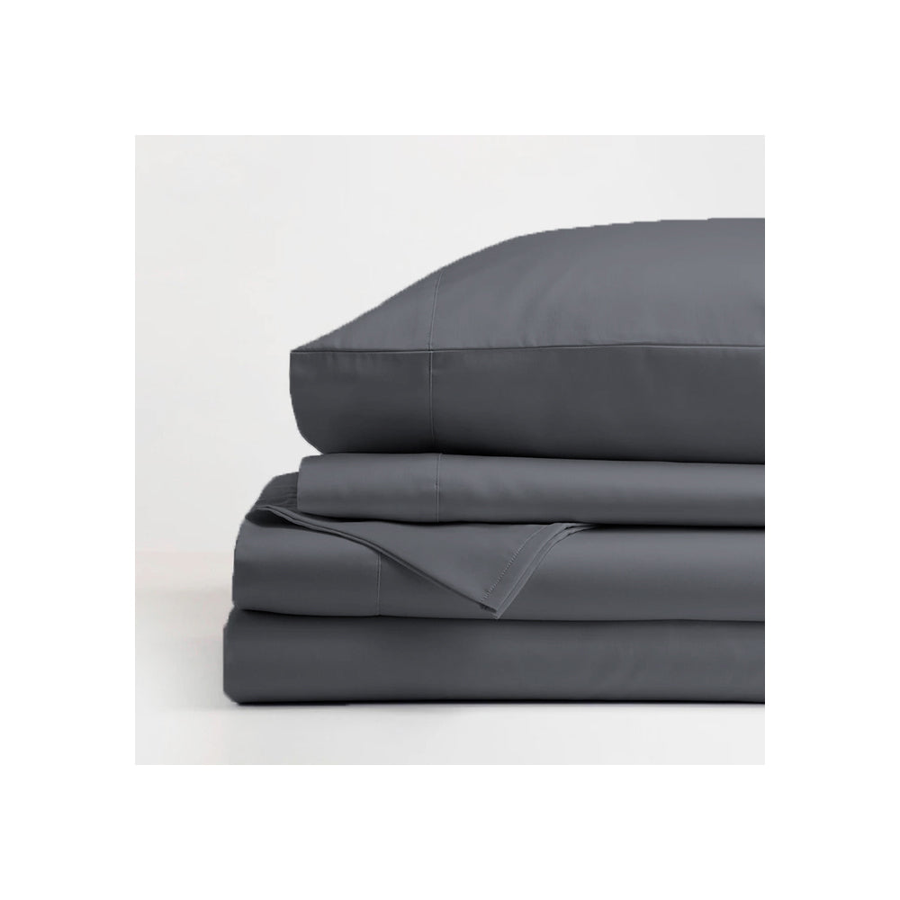Ddecor Home 1500TC Premium Cotton Blend Sheet Set Granite