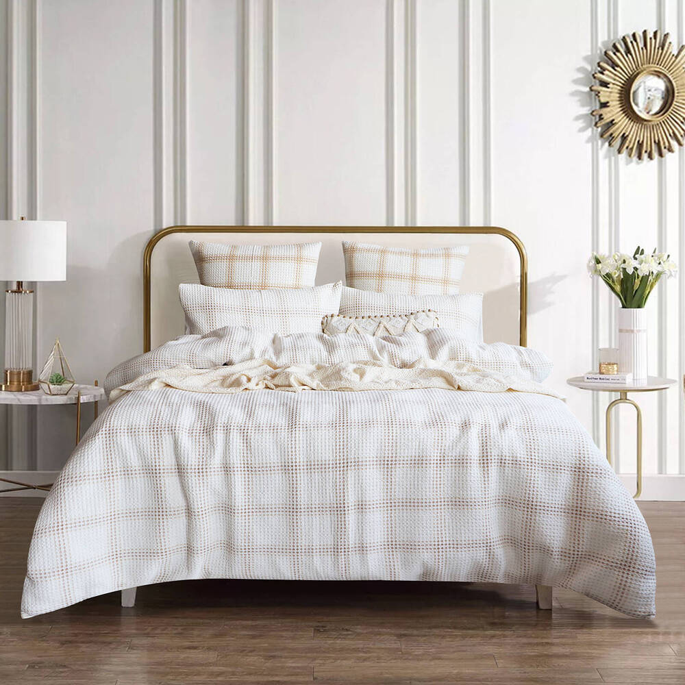 Renee Taylor Cohen Yarn Dye Waffle Euro Pillowcase 65x65cm