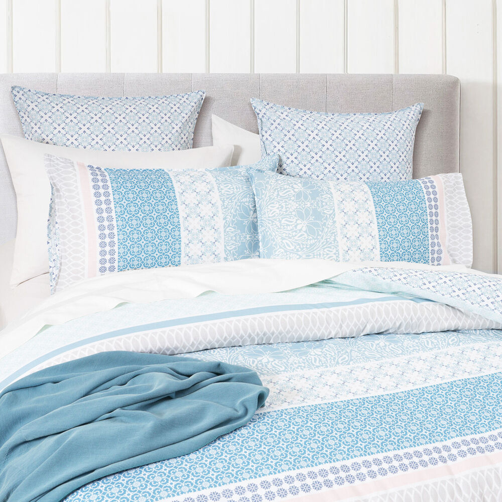 Renee Taylor 300 TC Cotton Reversible Quilt Cover Set Margot