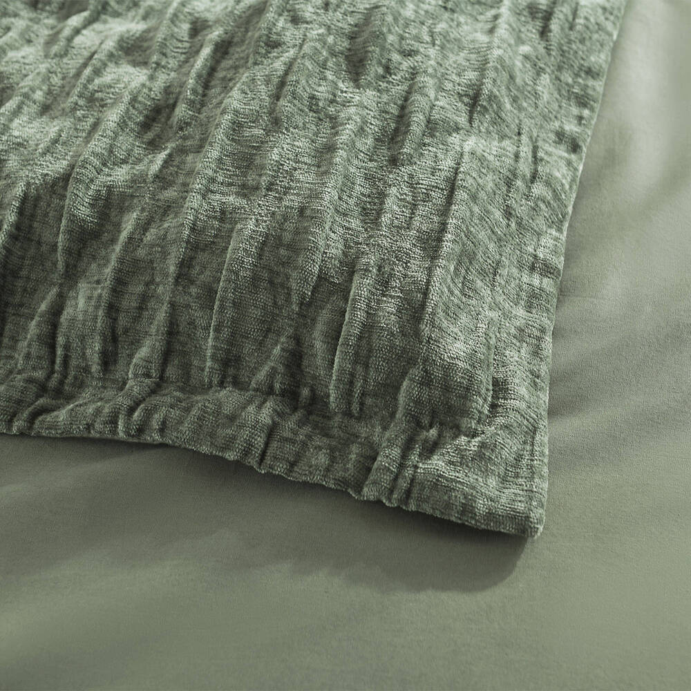 Renee Taylor Harper Jacquard Quilt Cover/Pillowcase Set Juniper