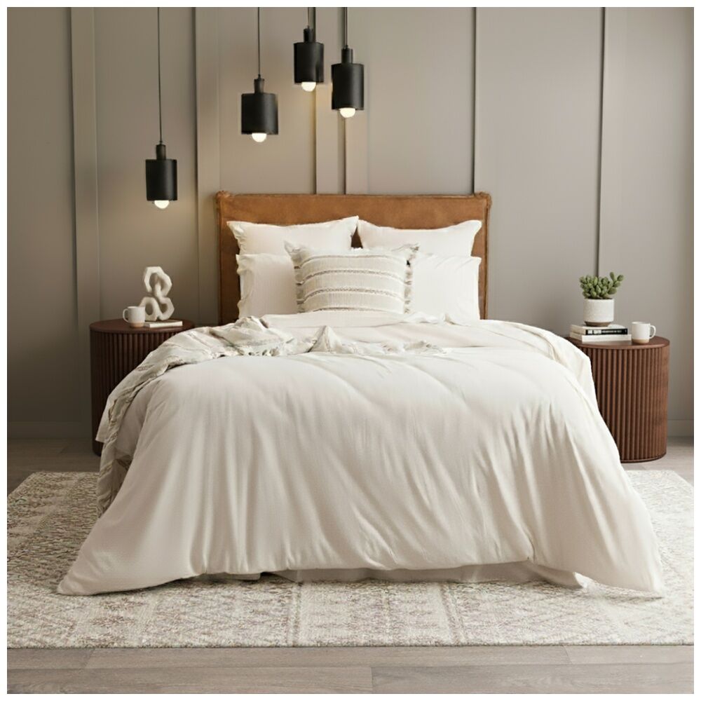 Renee Taylor Comfort T’s Organic Cotton Jersey European Pillowcase Oatmeal